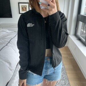 The North Face Long Sleeve Zip up Jacket Black